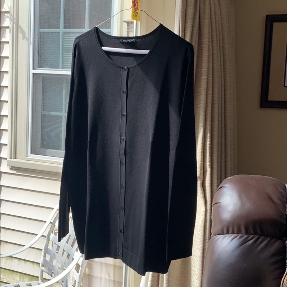 August Silk Cardigan